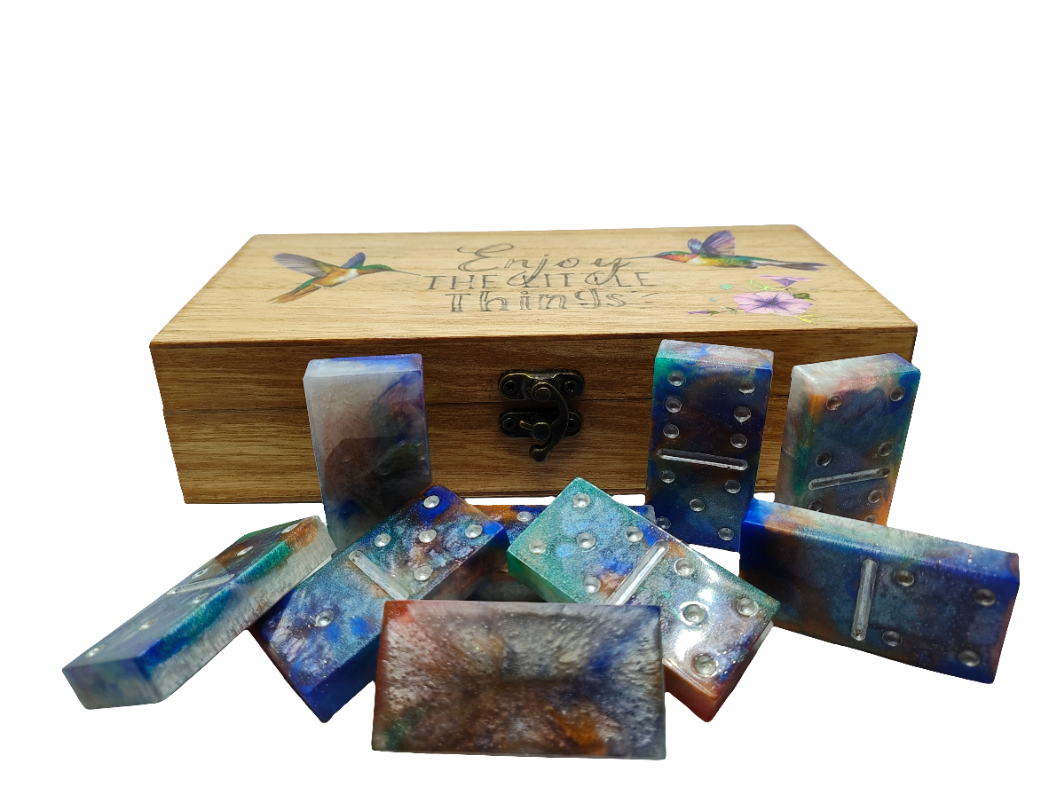 Hummingbird dominoes