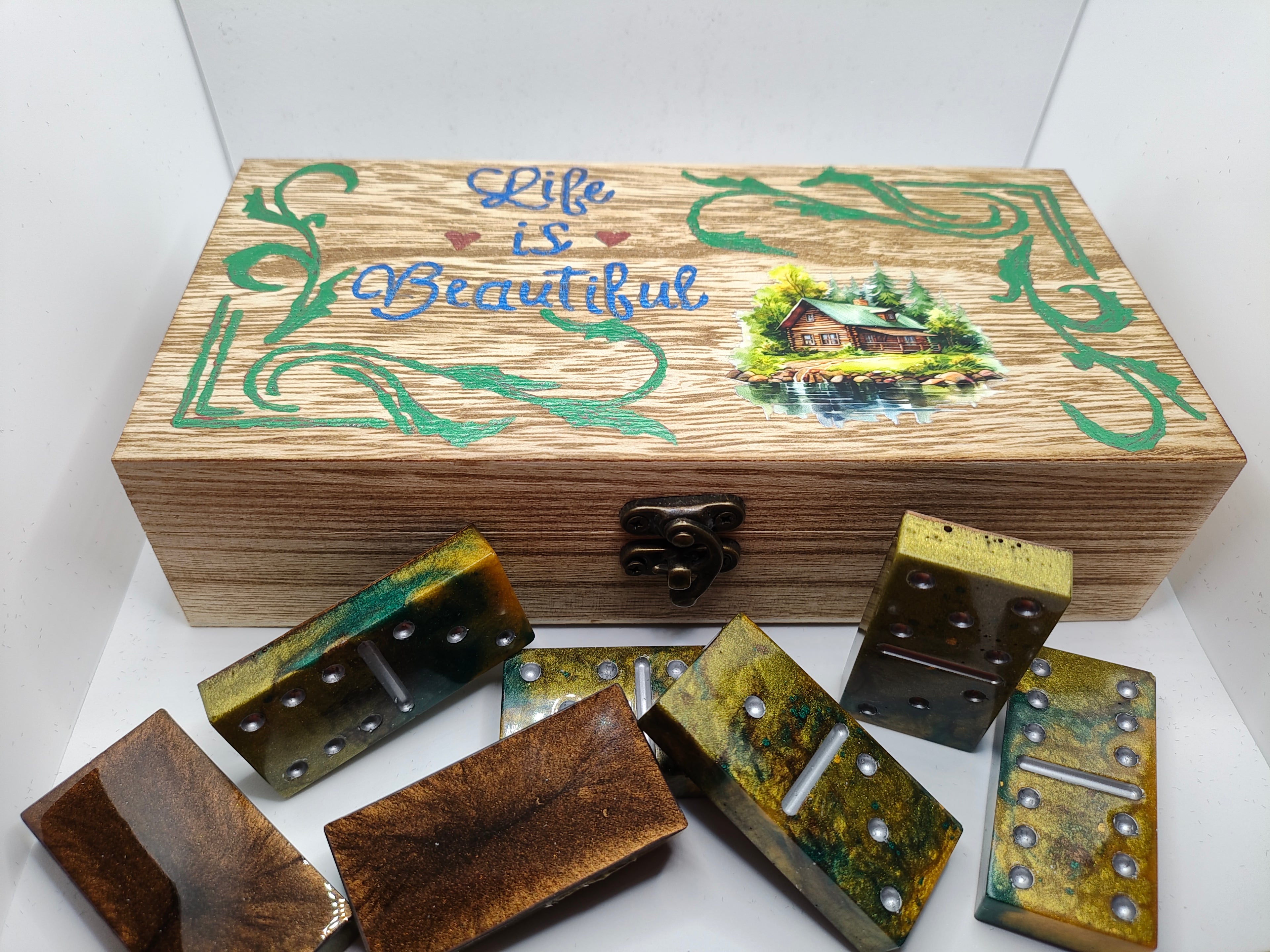 Life is Beautiful Dominoes